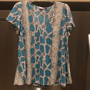 NWT Buddy Love snakeskin shirt size small